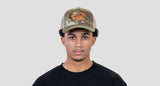 SPIRITUAL ARMY CAMO TRUCKER | ORANGE