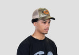 SPIRITUAL ARMY CAMO TRUCKER | ORANGE