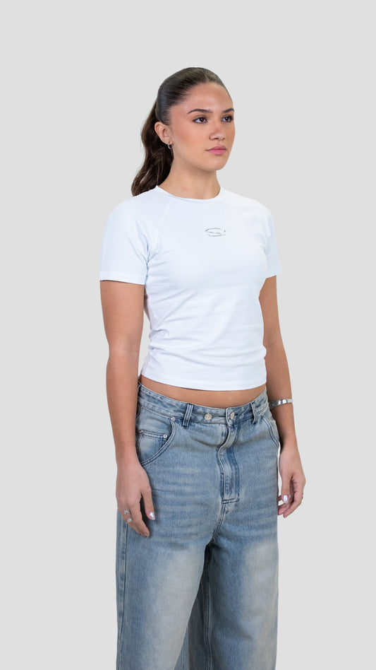 SPIRITUAL ARMY “OFF DUTY” TOP | WHITE