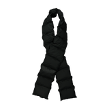 SPIRITUAL ARMY PUFFER SCARF - BLACK